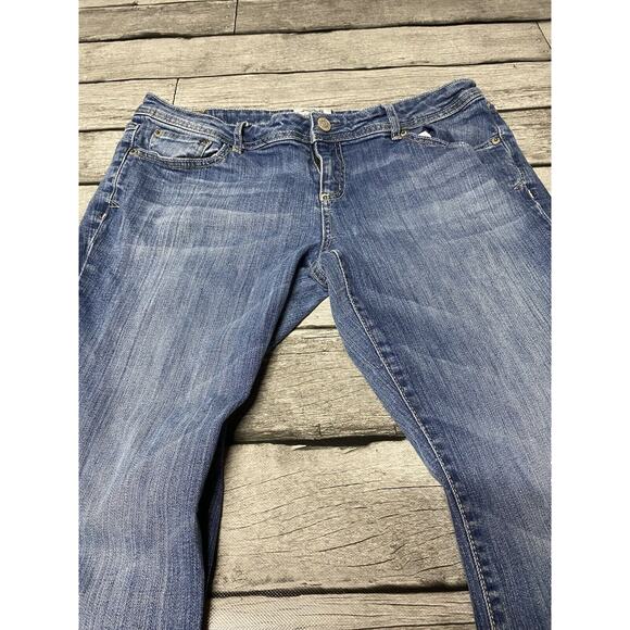 Aeropostale Hailey Flare Blue Jeans Size 13/14 Regular - Picture 1 of 10